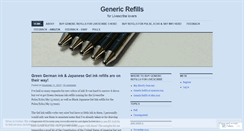 Desktop Screenshot of genericrefills.org