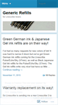 Mobile Screenshot of genericrefills.org
